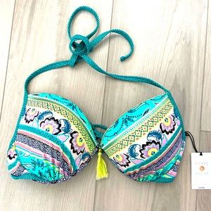 Shade & Shore 2 Bikini Underwire Swim top New With Tags!